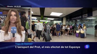 La vaga a Ryanair provoca una onada de cancel·lacions La vaga a Ryanair provoca una onada de cancel·lacions
