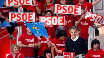 Zapatero califica al PP como la derecha más a la derecha de Europa