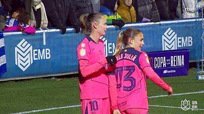 Copa de la Reina | Alavés - Barcelona: resumen y goles - Fútbol | Ver