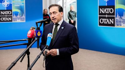 Albares descarta que España pueda ser expulsada de  la OTAN y no teme un repliegue de tropas de EE.UU.