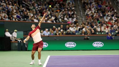 Alcaraz supera a Dimitrov y consigue su billete a cuartos de final en Indian Wells
