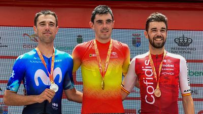 Álex Aranburu se proclama campeón de España de ciclismo