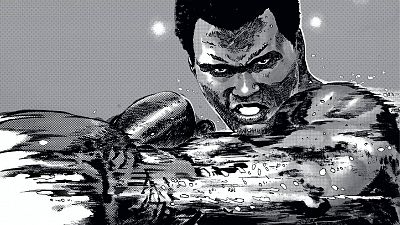 Ali vs. Foreman: cómic y fotografía se unen para recrear la "pelea del siglo"