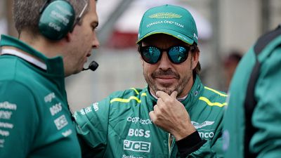 Fernando Alonso saldrá tercero en el GP de China tras Verstappen y Pérez