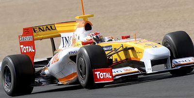 Alonso vuela en Jerez