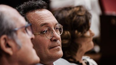 El fiscal General del Estado, Álvaro García Ortiz, durante el acto de entrega de los XIX Premios anuales del Observatorio contra la Violencia Doméstica y de Género