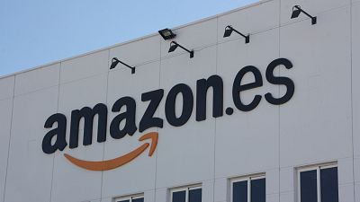 El logo d'Amazon, en una imatge d'arxiu | ACN El logo d'Amazon, en una imatge d'arxiu | ACN