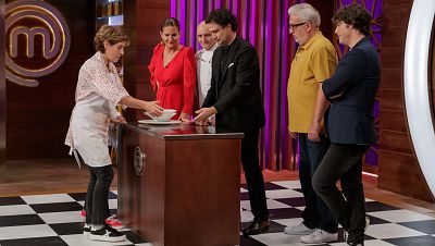 Toño Pérez a Anabel Alonso en MasterChef Navidad: "El plato está de diez"
