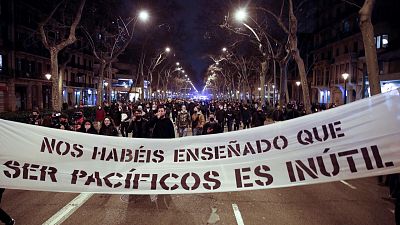 Rabia, frustración y decepción de los jóvenes, el caldo de cultivo detrás de las protestas en apoyo a Hasel