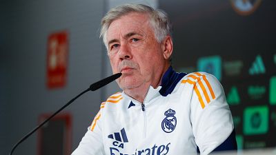 Ancelotti responde a Tebas: "Puede quedarse tranquilo, en el Madrid nadie ha perdido la cabeza"