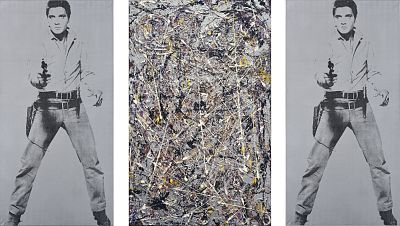 Andy Warhol y Jackson Pollock, dos polos revueltos y no tan opuestos en el Museo Thyssen de Madrid