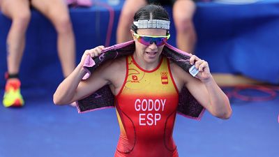 Triatlon | Anna Godoy: "Se tenía que haber repetido la salida" - Triatlón JJOO París 2024 | Ver