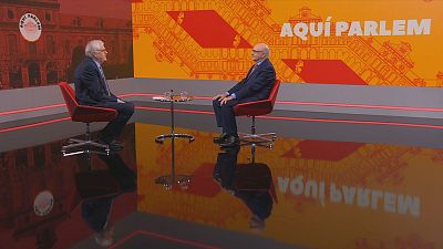 El director de l'Oficina Antifrau de Catalunya, Miguel Ángel Gimeno, a 'Aquí parlem'