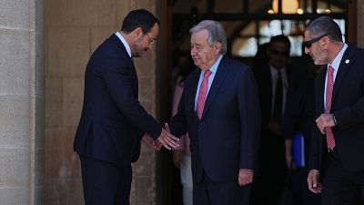 António Guterres visita Chipre para retomar las negociaciones de paz entre los territorios griego y turco António Guterres visita Chipre para retomar las negociaciones de paz entre los territorios griego y turco