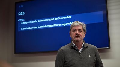 Antxon Alonso, socio de Cerdán, se niega a contestar en la Comisión de investigación en el Parlamento de Navarra