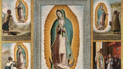 La "apocalíptica" virgen de Guadalupe en el Museo del Prado acerca México y España