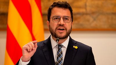 Aragonès confirma que la mesa de diálogo se reunirá el próximo jueves o viernes: "Lo natural es que venga Sánchez"