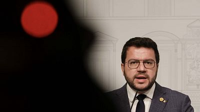 Aragonès ve el acto del PP un "ataque" a Cataluña y afirma que Sánchez "sabe" que la amnistía es "insuficiente"