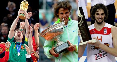 Las razones del éxito en el deporte español