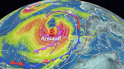 Armand, la primera borrasca de gran impacte de la temporada