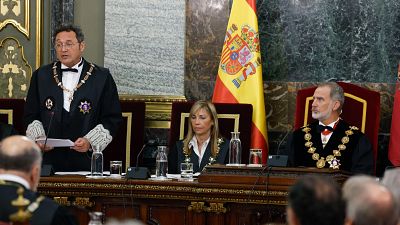 Arranca el nuevo año judicial con el fiscal general procesado, las críticas del Gobierno a los jueces y la ausencia de Feijóo