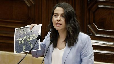 Arrimadas deja la política: el azote del independentismo que tomó las riendas de un Cs en horas bajas que no logró remontar Arrimadas deja la política: el azote del independentismo que tomó las riendas de un Cs en horas bajas que no logró remontar