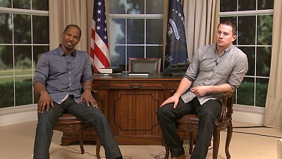 Jamie Foxx: El presidente Obama ha sido una inspiración para mi papel en 'Asalto al poder'