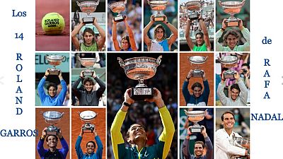 Los 14 títulos de Roland Garros de Rafa Nadal | Ver