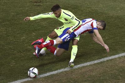 Así jugaron Atlético y Barcelona, uno a uno