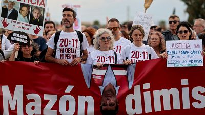 Víctimas de la dana rechazan que Mazón asista al funeral de Estado y el president asegura estar a su "máxima disposición"