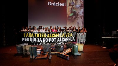 La sociedad valenciana rinde homenaje a los 229 fallecidos en la dana: "Alzamos la voz por quien ya no puede alzarla"