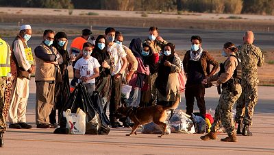 Aterriza en Madrid un nuevo avión con 84 colaboradores afganos