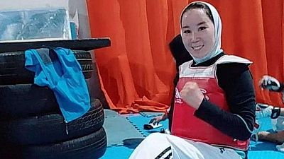 La atleta paralímpica afgana Zakia Zhudadabi, a salvo en Australia