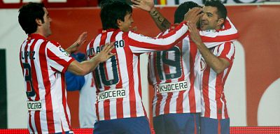 El Atleti hace su 'regalo' de San Valentín al Madrid