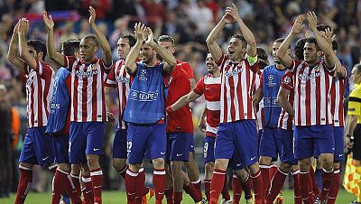 El Atlético gana al Barça y hace historia volviendo a semis después de 40 años