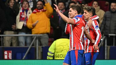 El coraje y corazón del Atlético de Madrid remonta al Leverkusen para amarrar los octavos de la Champions