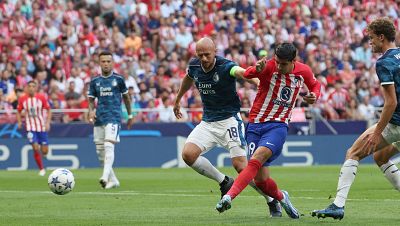 Morata le da los tres puntos a un Atlético que vence, pero sufre frente al Feyenoord