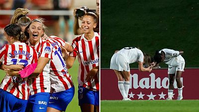 El Atlético remonta y el Madrid cumple los pronósticos para clasificarse a la Champions femenina