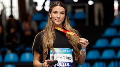 Rosales gana el Campeonato de España de Atletismo de salto de longitud - Los Deportes de La1 | Ver