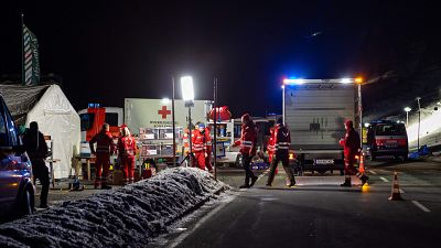 Localizados con vida todos los desaparecidos en la avalancha en una estación de esquí de Austria