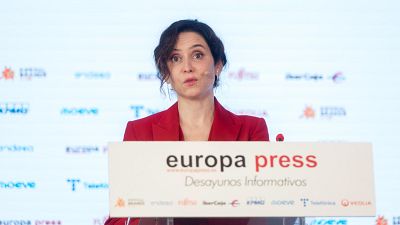 Ayuso critica los "14 meses de juicio mediático" a su novio y asegura que no le ha beneficiado "en nada"