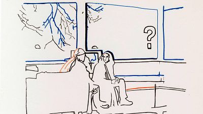 Azucena Vieites expone sus dibujos feministas en la Academia de San Fernando