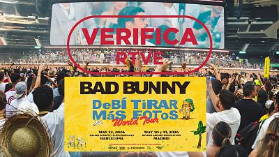Concierto de Bad Bunny en el Estadio Metropolitano de Madrid