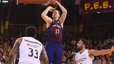 El Barcelona vence al Real Madrid en el Palau y fuerza el cuarto partido (78-77) | Ver El Barcelona vence al Real Madrid en el Palau y fuerza el cuarto partido (78-77) | Ver