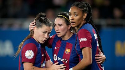 El Barcelona buscará su décima Copa de la Reina tras superar a un buen Athletic Club