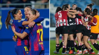 Hora y dónde ver gratis en TV el FC Barcelona - Athletic Club, semifinales de la Supercopa de España femenina