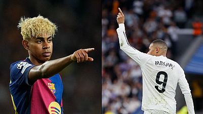 Barcelona y Real Madrid se enfrentan en el útlimo Clásico de la temporada. Barcelona y Real Madrid se enfrentan en el útlimo Clásico de la temporada.