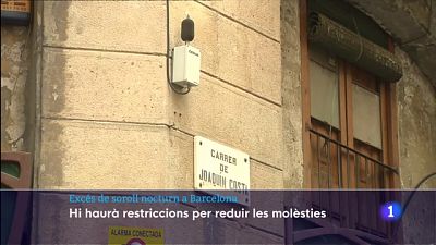 Barcelona crida molt a la nit: els carrers i places superen els llindars de soroll permesos