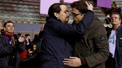 Iglesias y Errejón hacen llamamientos a la unidad