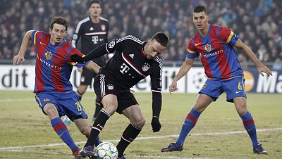 El Basilea golpea y gana al Bayern